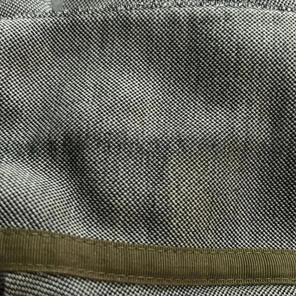 TED BAKER LONDON Hawka Short Sleeve Polo Grey Olive sz 6/Lg Golf Pickle Ball - Picture 10 of 10